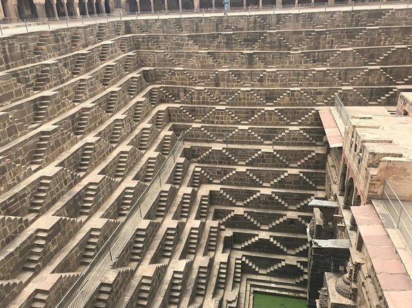 Guided Tour to Haunted Bhangarh & Abhaneri Step Well From Jaipur - Chand Baori: twenty minutes of pure geometry
