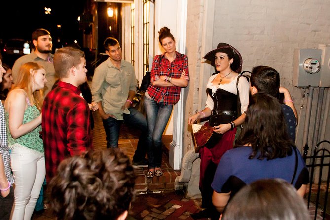 Haunted Alexandria Booze and Boos Ghost Walking Tour - How much walking and standing to expect