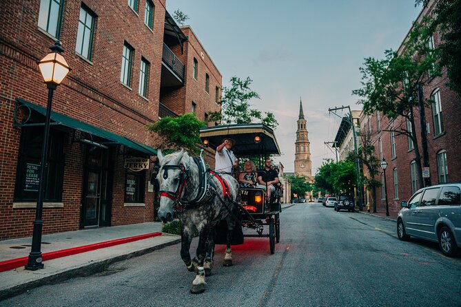 Haunted Evening Horse and Carriage Tour of Charleston - A ghost tour with a comfortable seat
