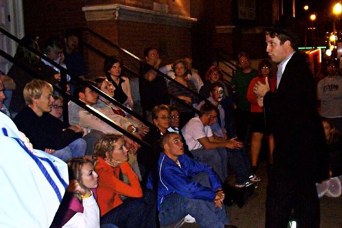 Haunted Nashville Night-Time Walking Tour with Costumed Guide - Printer’s Alley after dark