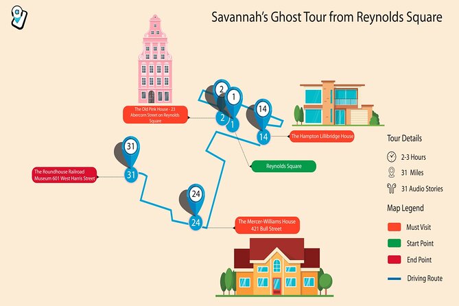 Haunted Savannah Self-Guided Walking Audio Tour - Moon River Brewing Company and a Murderous Past