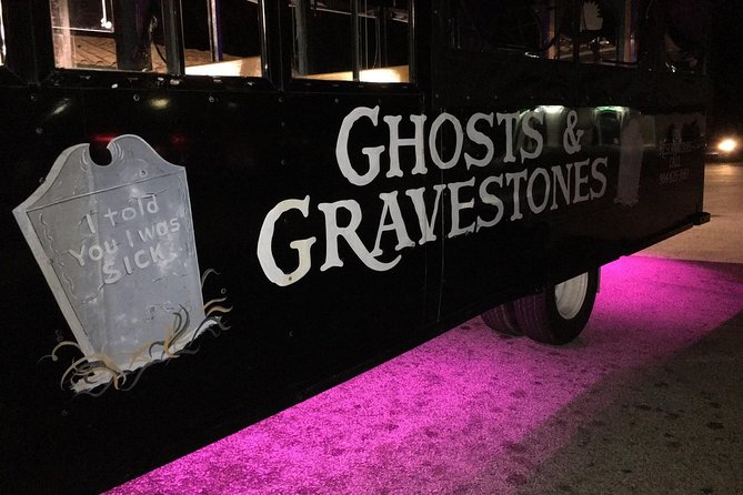 Haunted Trolley Tour of St Augustine - Potter’s Wax Museum after dark