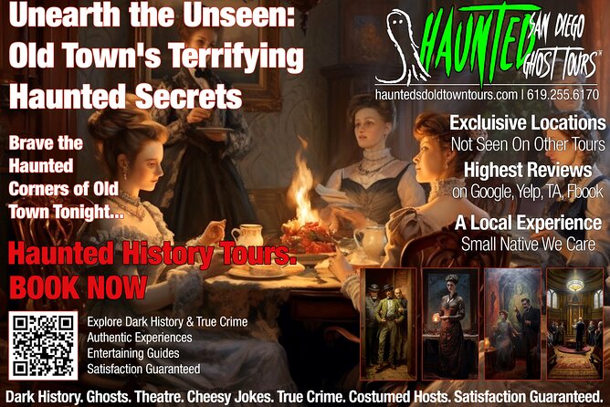 Heritage Park & Old Town Walking Ghost Tour in San Diego - Key things to know before you book