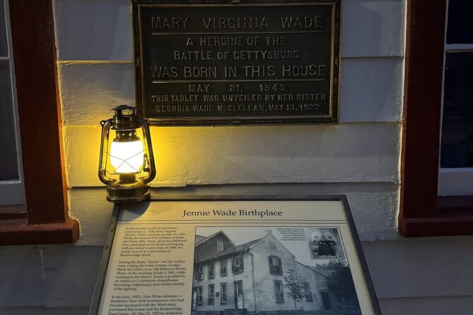 Historic Jennie Wade Birthplace Ghost Hunt w/ Equipment - Starting near the Brickhouse Inn
