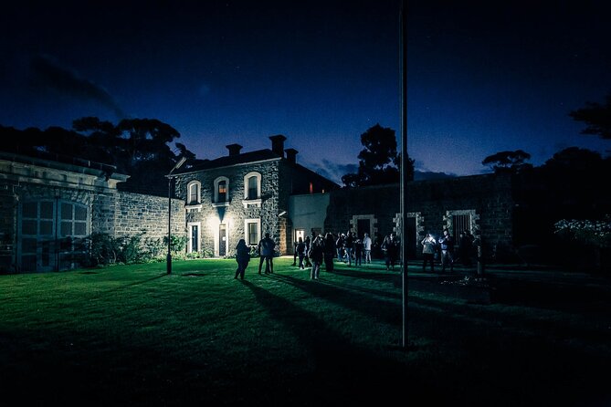 J Ward Lunatic Asylum Ghost Tour - Walking through the original kitchen and governor’s bathroom
