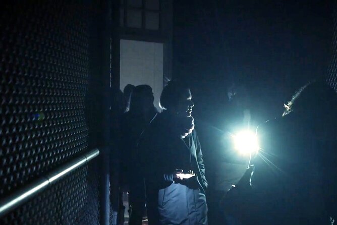 J Ward Lunatic Asylum Ghost Tour - The gallows, shower block, and grave sites