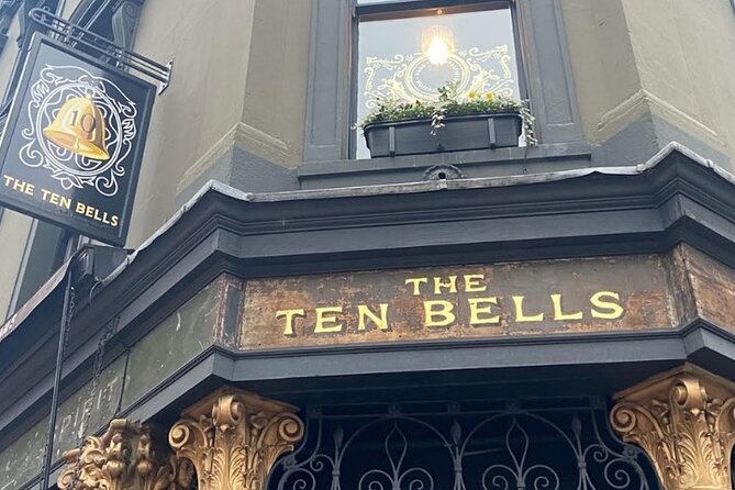 Jack The Ripper Walking Tour of London - The Ten Bells and the women behind the legend