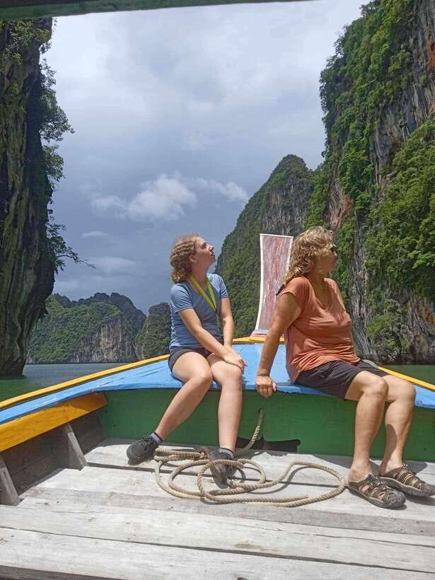 Ko Lanta: Ko Aung, Ko Phee Ghost Cave Island, Talabeng Kayak - Cave beach time, swimming, and sun