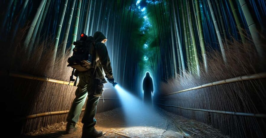 Kyoto: Ghost Tour - Legends, Dark Tales, Bamboo Forest Night - The opening drink and the first ghost stories