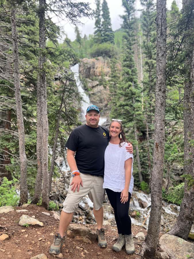 La Plata Canyon Jeep Tour Waterfalls, Ghost Town,Great Views - The private waterfall and old mining claim