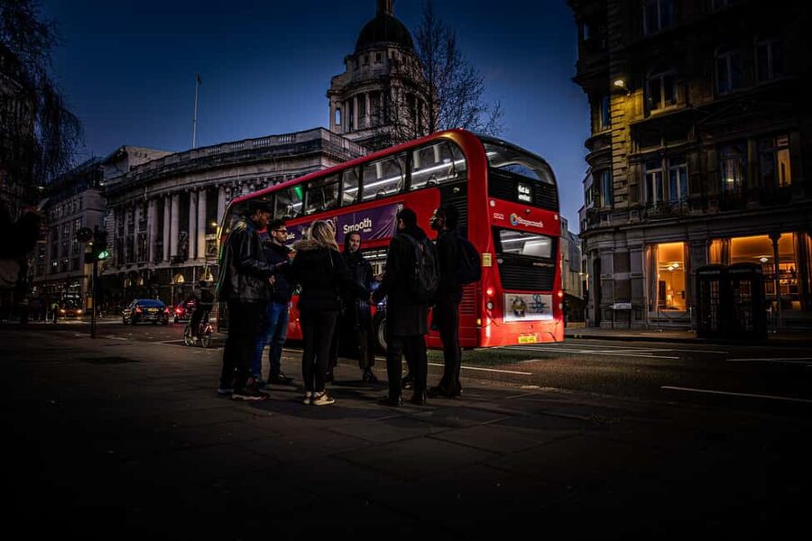 London: Haunted Ghost Night Walking Tour - Starting beneath the shadows at Charterhouse Square