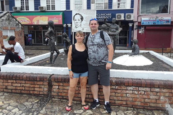 Montego Bay City tour & White Witch Of Rose Hall Haunted mansion Tour - The local shopping stop at Rainbow