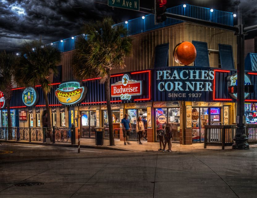 Myrtle Beach: Ghosts and Pirates Haunted City Walking Tour - Rain-or-shine planning for an outdoor night walk