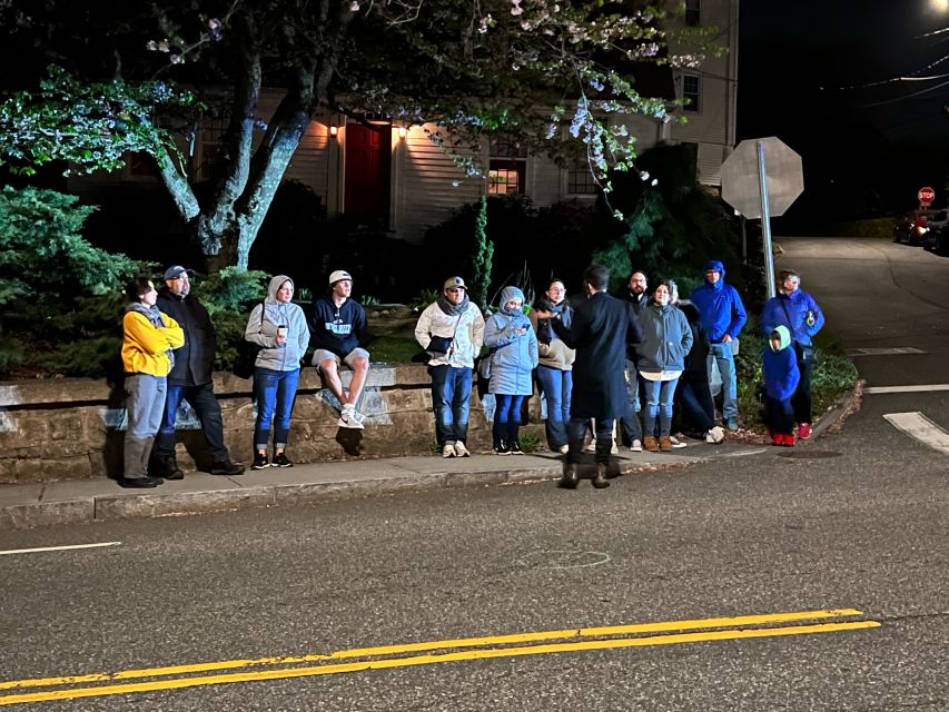 Mystic: Guided Ghost Tour of Downtown Mystic at Night - Revolutionary spirits, Civil War memories, and local lore