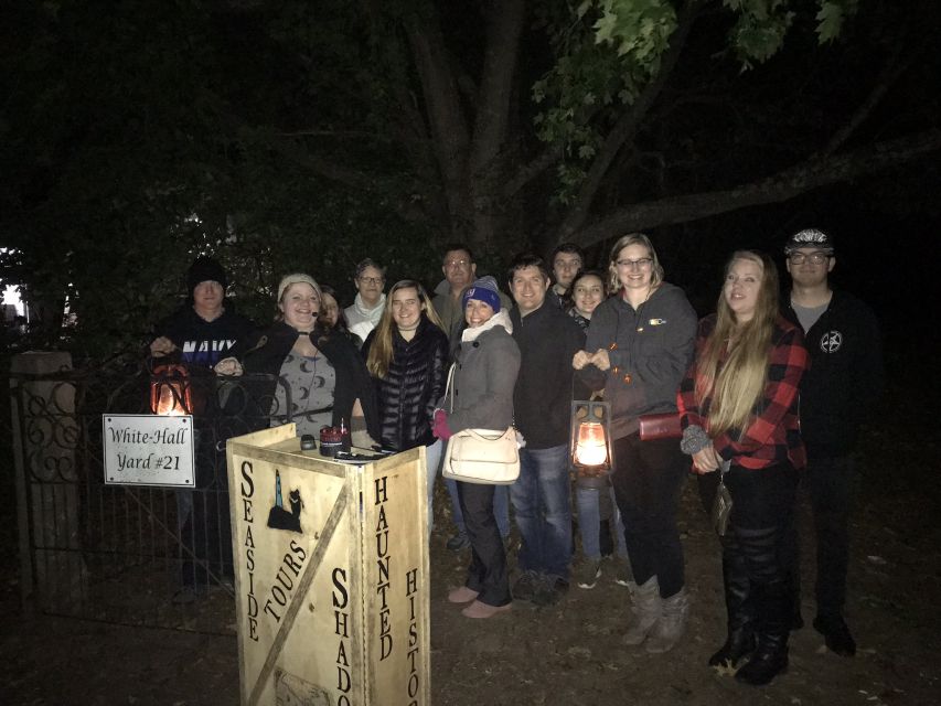 Mystic: Guided Graveyard Ghost Tour by Moonlight - Entering Whitehall Burial Ground after dark