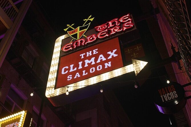 Nashville Carnage and Chaos Ghost Tour - Printer’s Alley closes the walk with old Nashville atmosphere