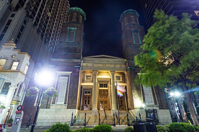Nashville Ghosts: Adults-Only Boos and Booze Haunted Pub Crawl - Flying Saucer Nashville and the former train terminal