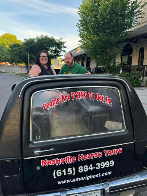 Nashville: Haunted Hearse Ghost Tour - Riding through Nashville in a real hearse