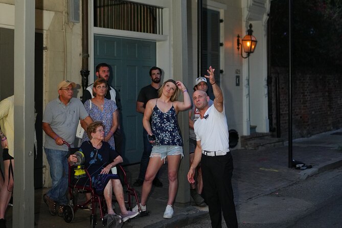 New Orleans Adults-Only True Crime and Ghost Walking Tour - Ghost Bar, Exchange Place, and a quieter side street