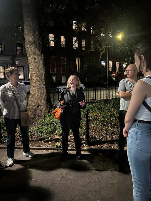 NYC: Ghosts of Greenwich Village 2 Hour Walking Tour - Starting beside the Waverly Diner