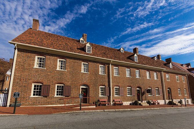Old Salem's Ghost Self Guided Outside Walking Tour - The Single Brothers House and the Little Red Man