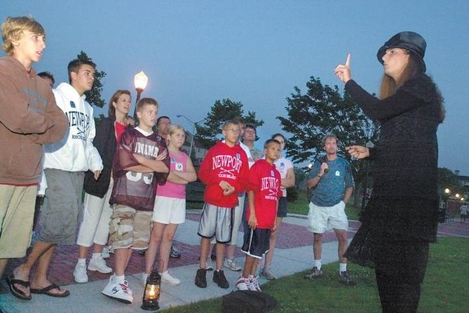 Olde Town Ghost Walk - Newport after dark, with history doing most of the haunting