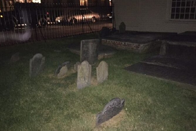 Olde Town Ghost Walk - Trinity Church brings the walk to a proper close
