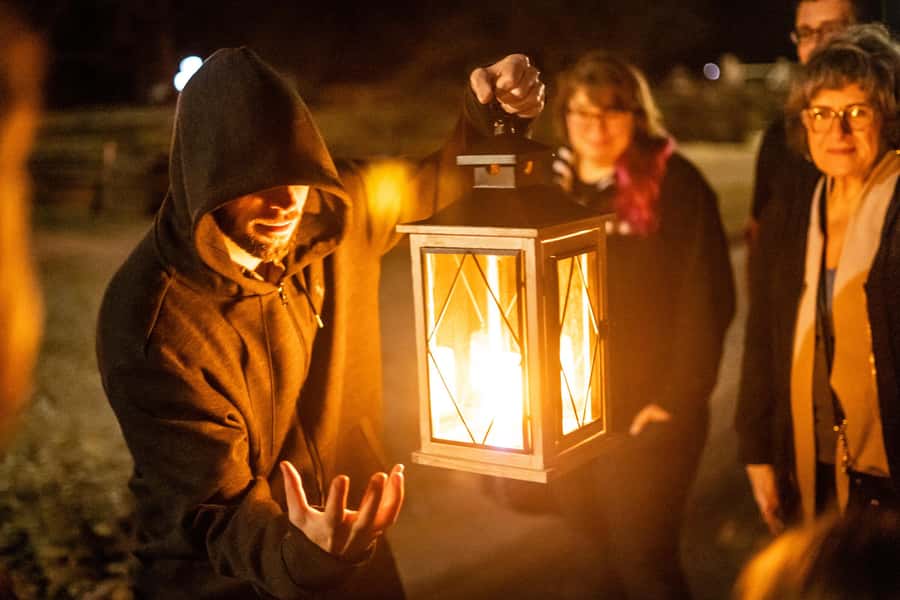 Orlando Haunts: Ghouls and Ghosts Tour - Meeting at the Global Convergence Sculpture