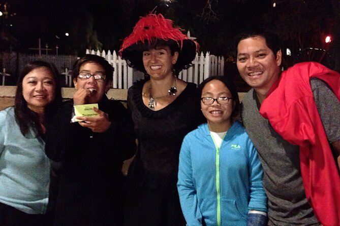 Paranormal Investigation History & Ghost Tour Old Town San Diego - El Campo Santo Cemetery after dark