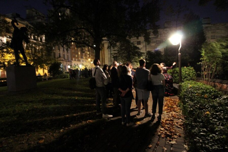 Philadelphia Ghost Tour by Candlelight - Old Pine Street Cemetery and Philadelphia’s darker stories