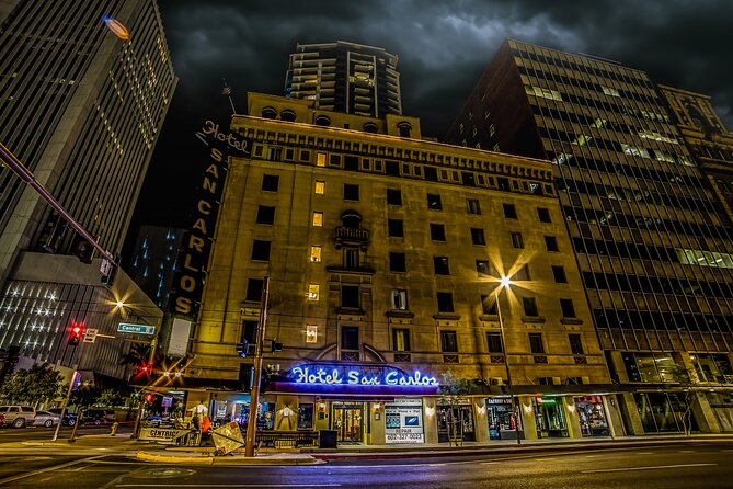 Phoenix Ultimate Dead of Night Ghost Tour - The Adams Hotel and reports of scratching walls