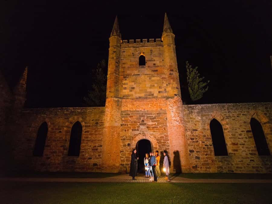 Port Arthur Historic Site Ghost Tour - Port Arthur after sunset