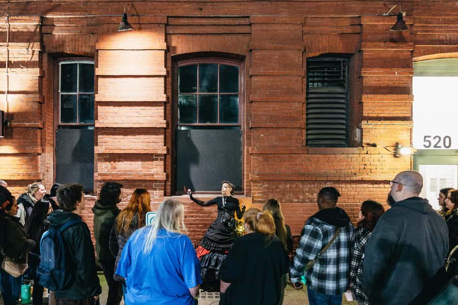 Portland: Ghosts, Poltergeists, and Psychopaths Walking Tour - Meeting the lantern-carrying guide at the Harlow Hotel