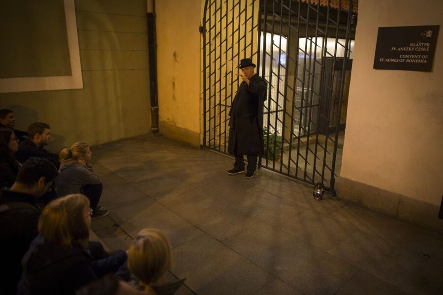 Prague: Ghosts and Legends of the Old Town Evening Tour - Na Františku Hospital and the darker side of Prague