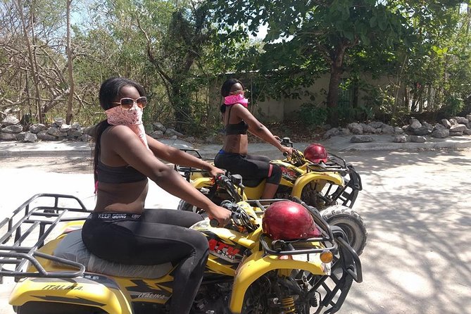Progreso Misnebalam Ghost Town ATV excursion and Break Adventure - Learning the ATV before the rougher riding begins