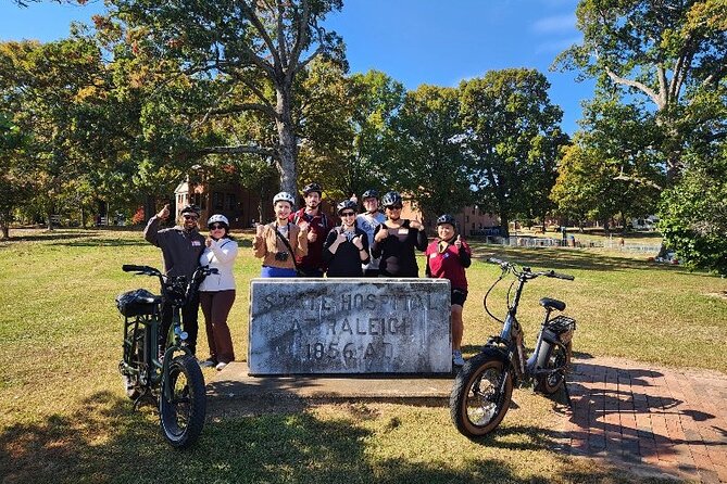 Raleigh Guided E-bike Tour: Ghosts, Mystery, Creepy History - The sculpture garden’s shorter, sharper pause