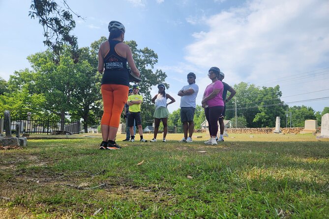 Raleigh Guided E-bike Tour: Ghosts, Mystery, Creepy History - The Art to Heart Greenway ride