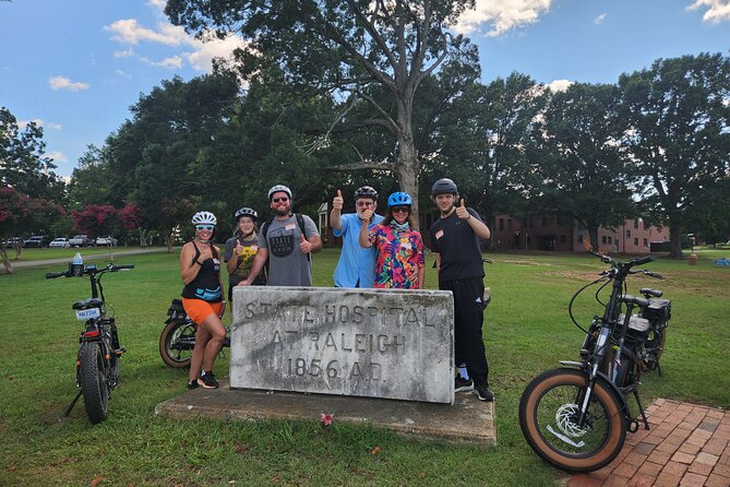 Raleigh Guided E-bike Tour: Ghosts, Mystery, Creepy History - Dorothea Dix Park and Raleigh’s darker stories