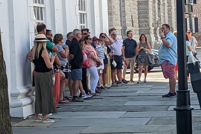 Revolutionary Charleston Walks - Ghost Tour - The Battery and Fort Sumter across the harbor
