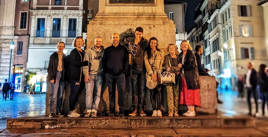 Rome: Guided Haunted Rome Ghost Tour with Dowsing Rods - Campo de’ Fiori and Rome’s most brutal public square