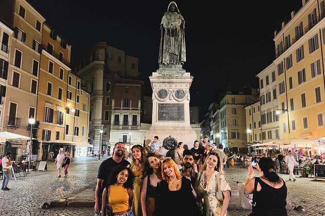 Rome: Private Night Ghost Walking Tour - Piazza Farnese adds scandal to the route