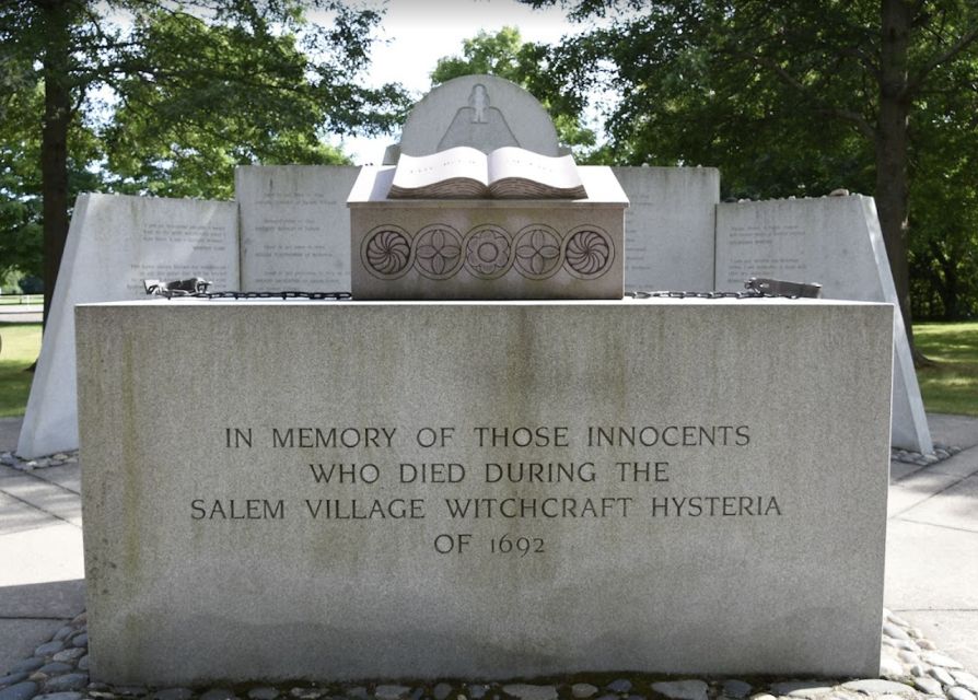 Salem Village Witch Hunt Walking Tour - The parsonage site and the first fits