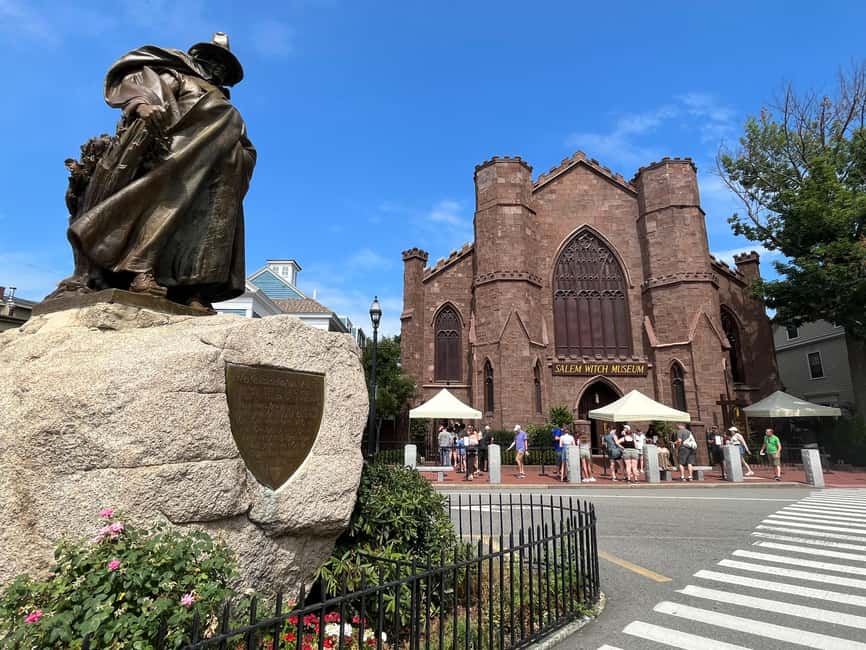 Salem Witch Tour from Boston by Train - Meeting Salem at the Witch Trials Memorial