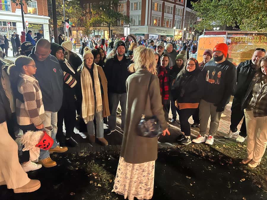 Salem: Witch Trial History and Salem Haunts Walking Tour - McIntire and Washington Square reveal another Salem