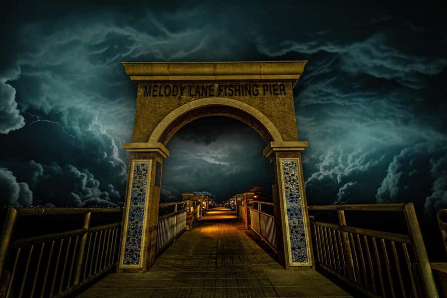Salt, Sorrow, & Shadow: Fort Pierce Ghost Tour - Starting outside the Boston House