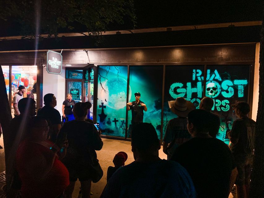 San Antonio: Historical Ghost Tour - Walking through downtown San Antonio after dark