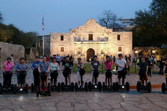 San Antonio Segway Ghost Tour - Riding through downtown after dark