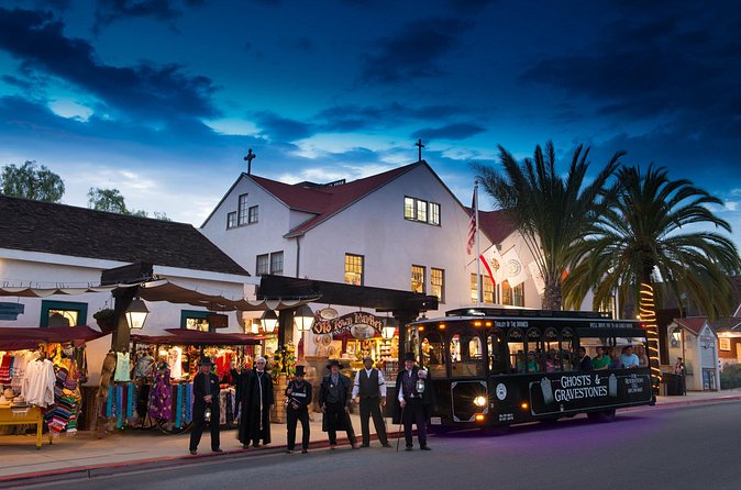 San Diego Ghosts and Gravestones: A Haunted Trolley Tour - The Whaley House finale
