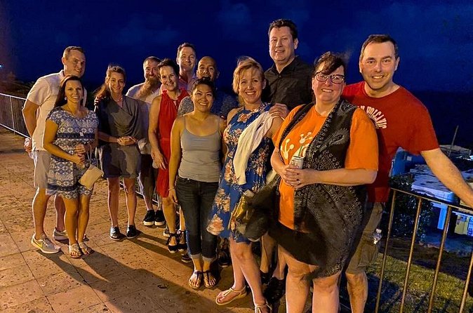 San Juan Haunted History Walking Tour - El Morro from the outside at night