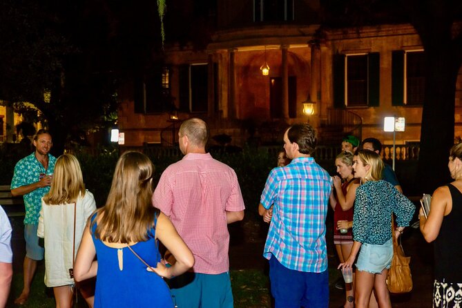 Savannah Ghost Tour for Adults ALL Alcoholic Drinks Included - Starting at 214 East Bay Street